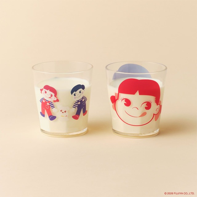 【ペコちゃん×Afternoon Tea LIVING】樹脂製タンブラー 各￥990