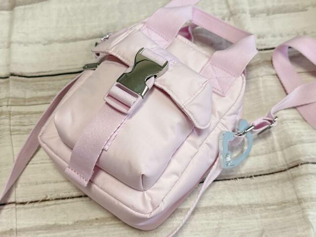 バッグにつけてみました