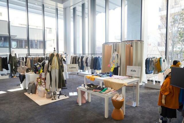 『Workman Colors』2025年春夏新製品発表会会場の一部