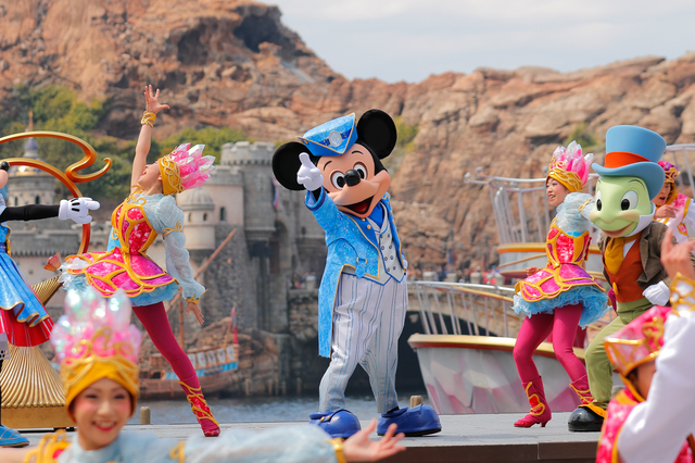 東京ディズニーシー15周年ハーバーショー「クリスタル・ウィッシュ・ジャーニー」