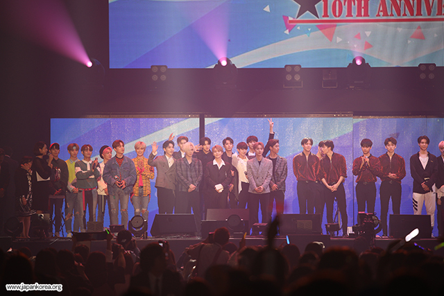 RISING-STAR賞・PENTAGON　＠「10th Anniversary KMF 2017」