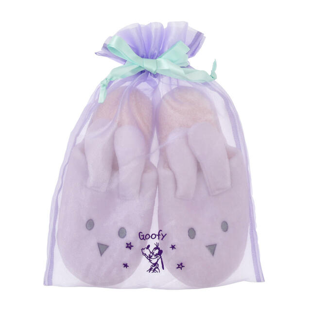 グーフィー ルームシューズ パープル 23～24.5 GOOFY BIRTHDAY 3,600円