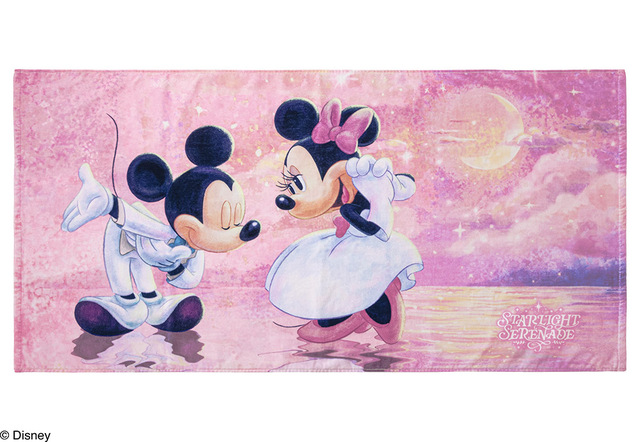 バスタオル 1,980円｜Disney SWEETS COLLECTION by 東京ばな奈「スターライトセレナーデ」