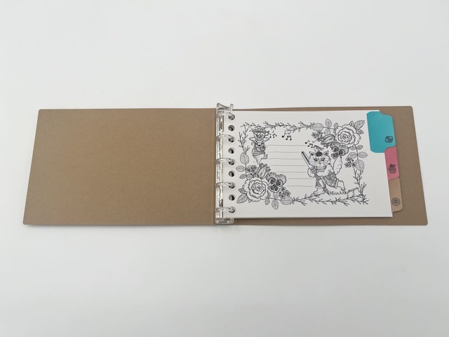 『文具女子博2023 パーフェクトガイド』付録１「マルマン クロッキーバインダー ミニバインダー」