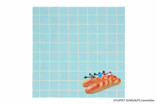 【Zoff×PUPPET SUNSUN】大判メガネ拭き ¥1,320