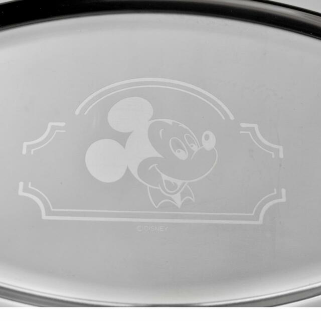 ミッキー プレート オーバル ステンレス DISNEY レトロ喫茶 2,200円