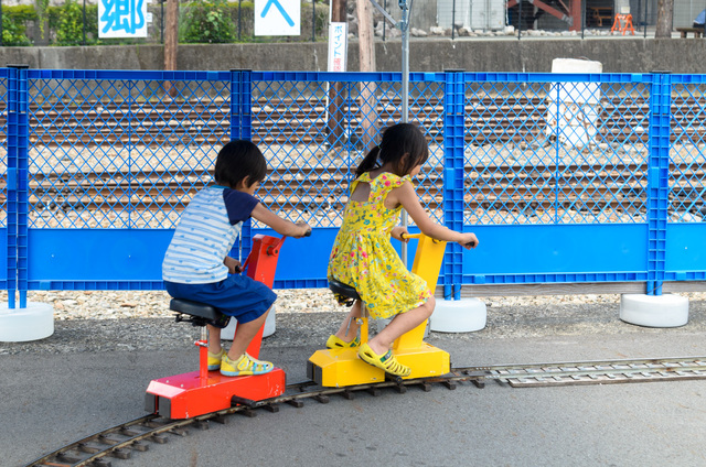 千頭駅構内「トーマスフェア」