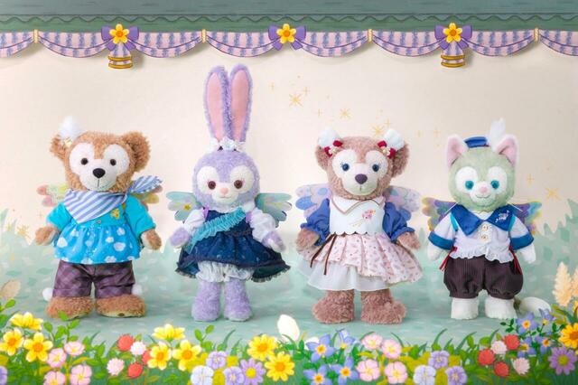 ぬいぐるみコスチューム 5,700円｜ダッフィー＆フレンズの「ウィッシング・ウィングス」グッズ｜販売店舗：東京ディズニーシー「マクダックス・デパートメントストア」｜発売日：2025年8月28日（木）