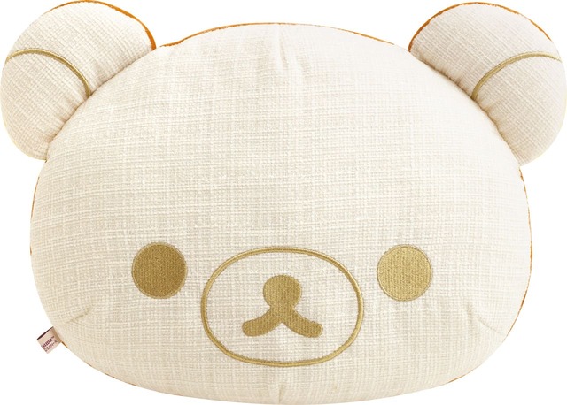 【リラックマ「すてきなお家」シリーズ】「クッション」の裏地はリバーシブルのツイード生地に!