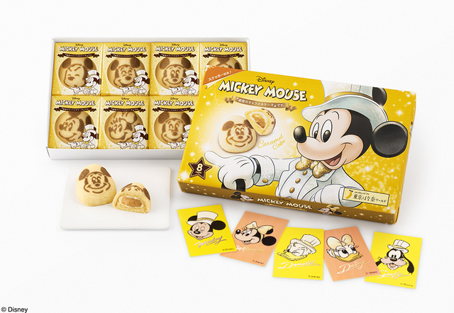 東京ばな奈『ミッキーマウス/「銀座のキャラメルケーキです。』