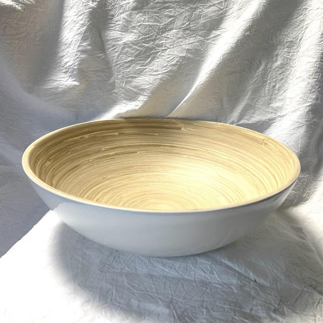 【IKEA（イケア）　RUNDLIG ルンドリグ】表面と内側の素材の違いがおしゃれ