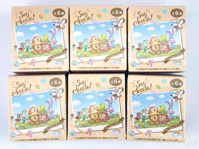 「ダッフィー&フレンズのSay cheese!」フィギュア6個セット