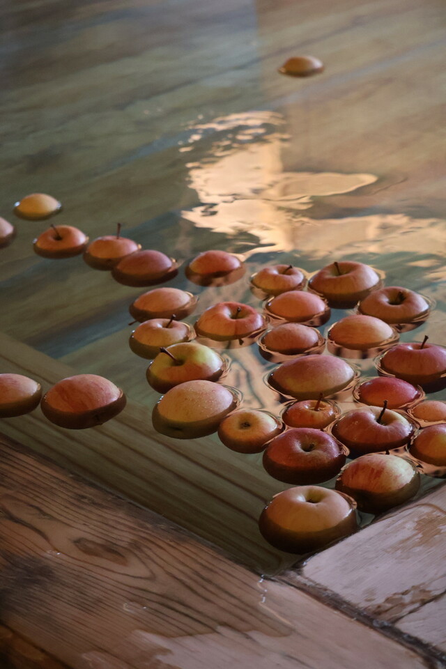 規格外で食用には販売できないりんごを1箱ほど使うそう