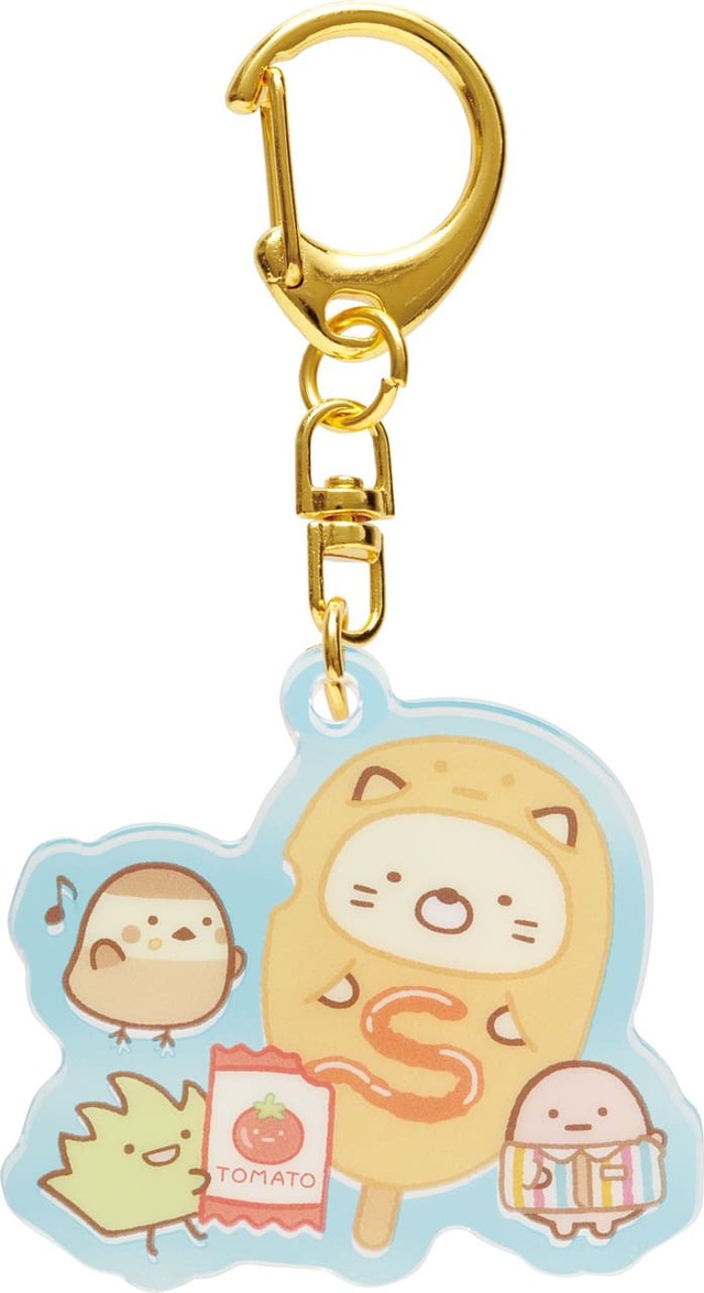 【すみっコぐらし】「シークレットアクリルキーホルダー」￥825（※ランダム）