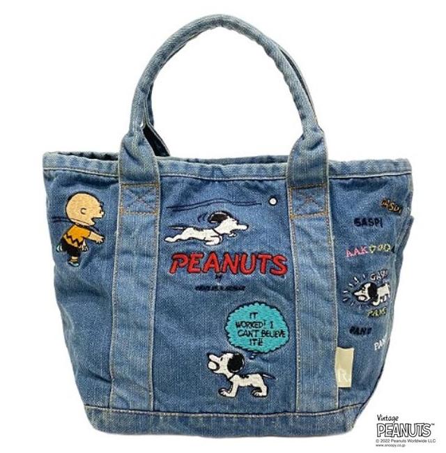 【スヌーピー】IP. デリ.デニム.Peanuts-7R CATCH　4,950 円（税込）
