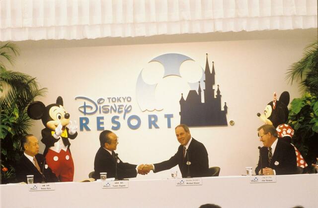 1998年10月22日 東京ディズニーシー着工式（記者会見）