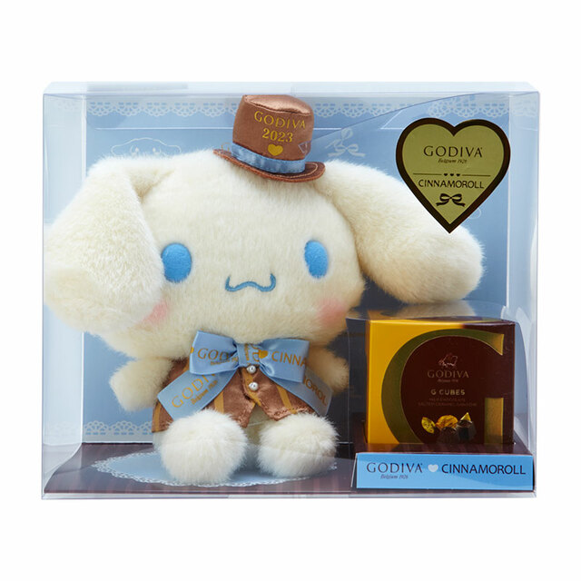 シナモロール ドール&GODIVA 2023 6,600円 ⓒ’23 SANRIO　著作（株）サンリオ