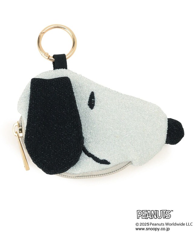 【grove×PEANUTS】「フェイスチャームポーチ」￥3,297