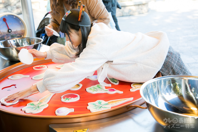 レミーのおいしいレストランのゲームブース