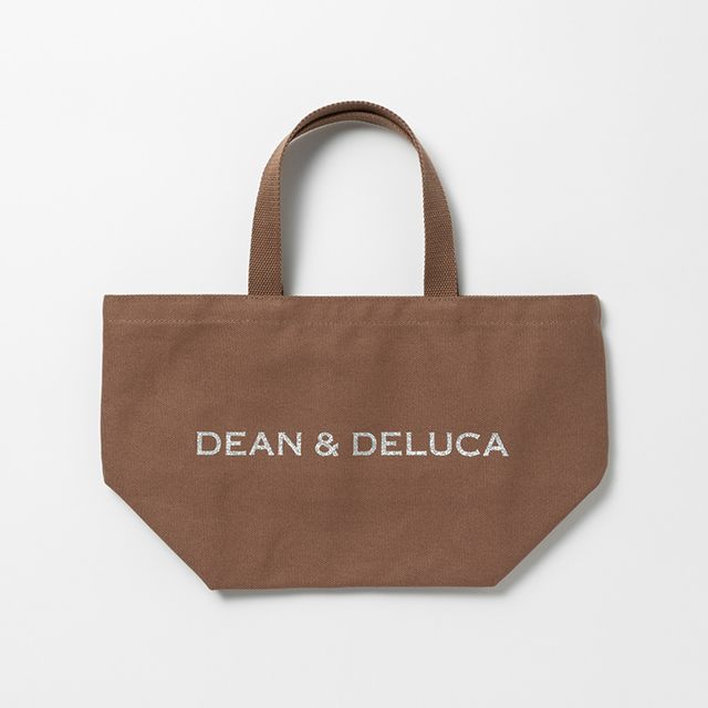 【DEAN ＆ DELUCA チャリティートートバッグ／ココアブラウンS】サイズ：約縦21.3×横39×マチ17.7cm