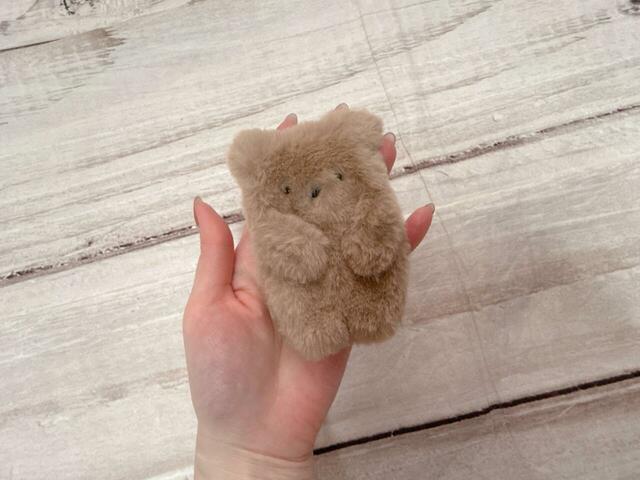 手のひらサイズのチャームです