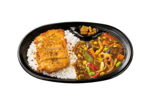 野菜とチキンのスパイスカレー