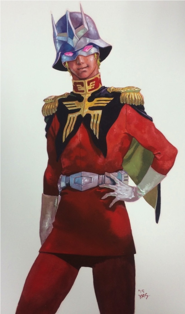 「機動戦士ガンダム THE ORIGIN」イラストレーション © 創通・サンライズ