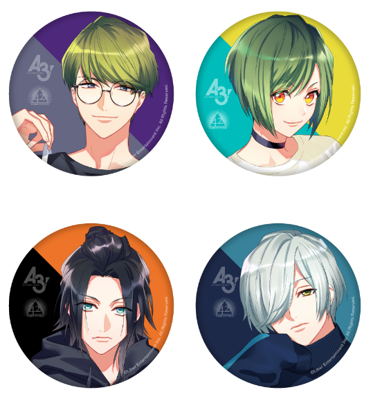 A3!×42(FORTYTWO) 缶バッジ(全4種)