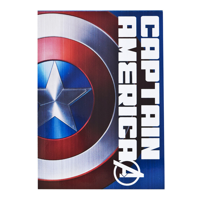 MARVEL B6 ノート Captain America 580円