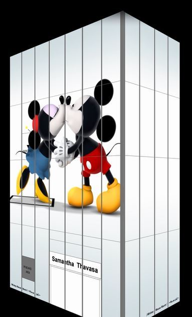 サマンサタバサ 表参道 GATES ポップアップ デジタルストア外壁 LED/オリジナル映像