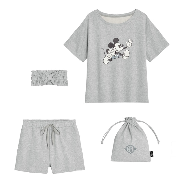 スリーピーセット（半袖&ショートパンツ）Disney ￥2,990 +税