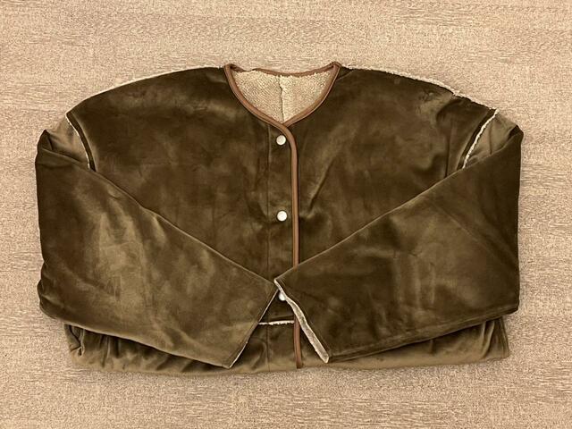 【ワークマン　防風ベロアシャギーロング】細部までこだわられたデザインで、2900円には見えないオシャレさ