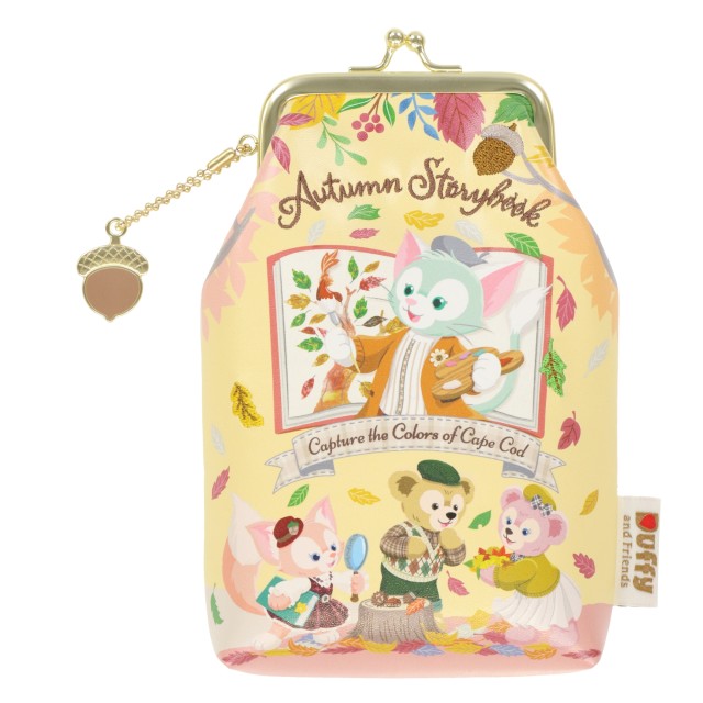 「ダッフィー＆フレンズのオータム・ストーリーブック」ポーチ