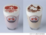 スーベニアシルエットいちごオレ・ミルクティ（ICE）各1,490 円（税別）