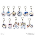 【ちいかわ×MLB TOKYO SERIES 2025】「ちいかわ×MLB™ TOKYO SERIES アクリルキーホルダー」各990円　※お一人様1会計につき各2点まで