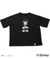 「ミッキーマウス」デザインビッグシルエットTシャツ 6,800円｜370-ThreeSeventy