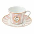 【Noritake】マリー おしゃれキャット ティーカップ&ソーサー ストライプ柄 Spring Afternoon Tea Noritake 3,850円