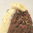 2色氷 モノクロ（バナナ×チョコ）