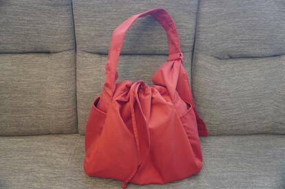 UNIQLO C ユニクロ ソフトパフィーショルダーバッグ red レッド