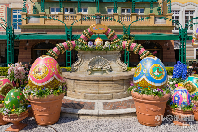 メディテーレニアンハーバーのフォトスポット｜東京ディズニーシー2017年「ディズニー・イースター」