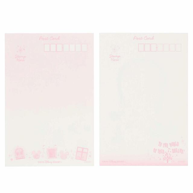ポストカード＆クリアホルダー 700円｜東京ディズニーリゾート内の窓やドアがデザインされたグッズ｜販売店舗：東京ディズニーランド「ホームストア」、東京ディズニーシー「エンポーリオ」｜発売日：2023年10月12日（木）