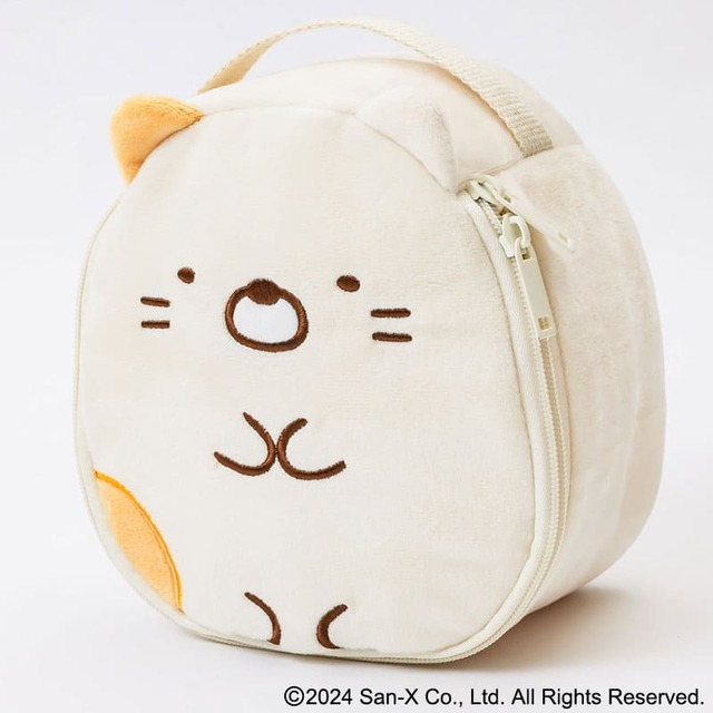 『すみっコぐらし ふわふわおすわりポーチ ねこver.』