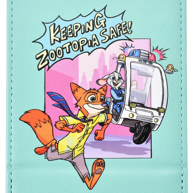 ジュディ・ホップス＆ニック・ワイルド、レミングのビジネスマン ミラー・鏡 折りたたみ式 ZOOTOPIA COMIC STYLE 1,100円
