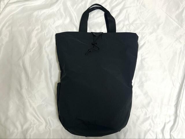 【ユニクロ　ドローストリングバックパック】トートバッグとしても使える2way仕様！