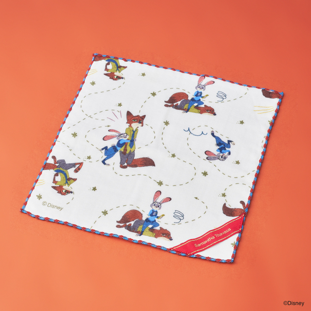 ハンカチ ￥1,650｜サマンサタバサ『ズートピア』コレクション