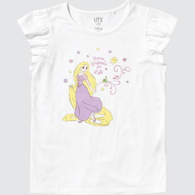 GIRLS ディズニー・ヒロインズ & フレンズ UT グラフィックTシャツ（半袖） 990円