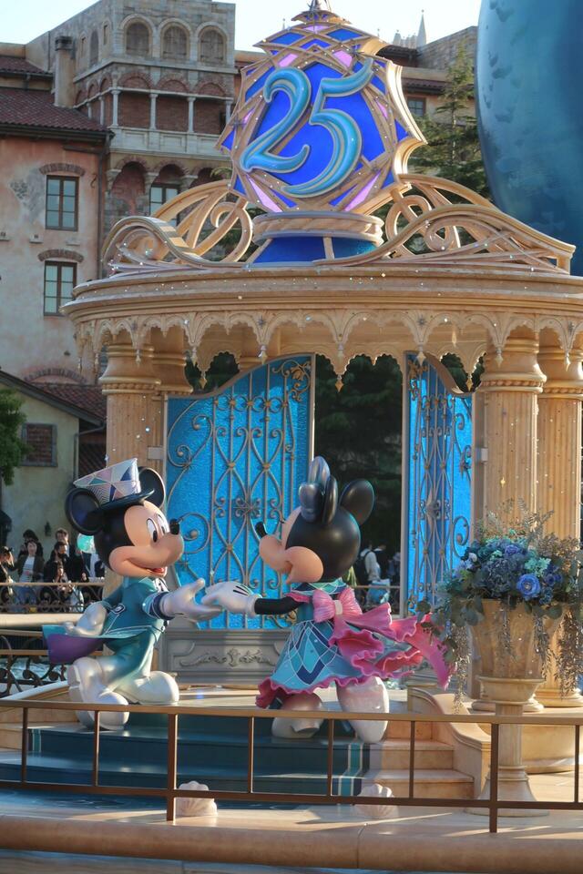東京ディズニーシー25周年デコレーション