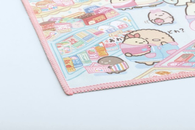 【すみっコぐらし】「シークレットミニタオル」￥550　使い勝手のいいミニタオル♪