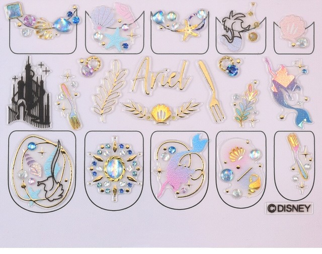 ネイルシール‗リトル・マーメイド