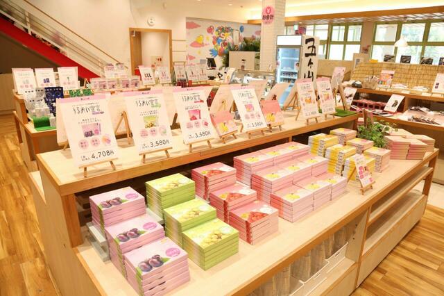 「売店」【コラーゲンゼリーで有名な『愛しとーと』のバイキングレストランで、こだわりの“ヘルシーメニュー60種類”を好きなだけ!】